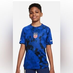 Blue and Black USA 🇺🇸 United Soccer Jersey
